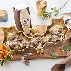 Gilded Bat Tray & Caramels Image 1