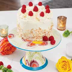 Chelsea Blooms Cake Stand Image 1