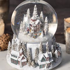 Frosty Town Snow Globe Image 2