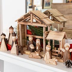 Artisan Nativity Set Image 2