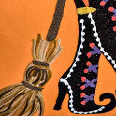 Uptown Witch Pillow Image 2