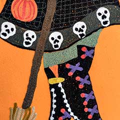 Uptown Witch Pillow Image 3