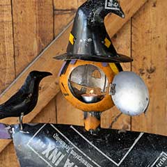 Pumpkinhead Metal Scarecrow Image 5