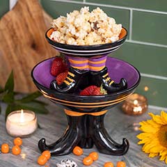 Witch's Boots Candy Bowls Image 3