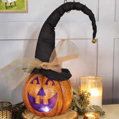 Witch's Hat Jack-o'-lantern Image 1