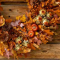 Autumn Glow Wreath Image 2