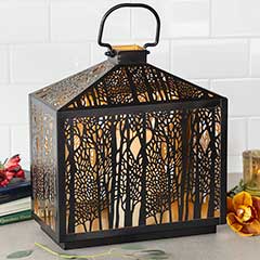 Black Forest Metal Lantern Image 2