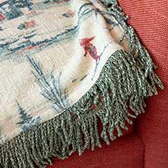 Vintage Alpine Ski Throw Image 4