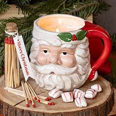 Saint Nick Mug Candle & Matches Image 1