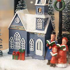 Caroling Village Lantern Image 3