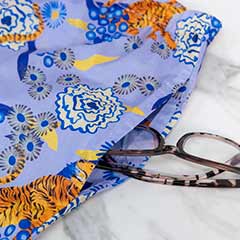 Bright Tiger Floral Pajamas Image 4