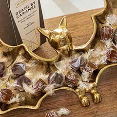 Gilded Bat Tray & Caramels Image 2
