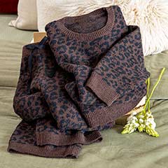 Espresso Leopard Lounge Set Image 2
