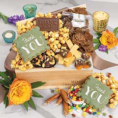 Signature "Thank You" Crate: Merry Christmas Crate Image 1